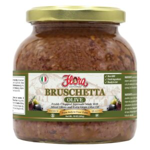 Flora Olive Tapenade Bruschetta