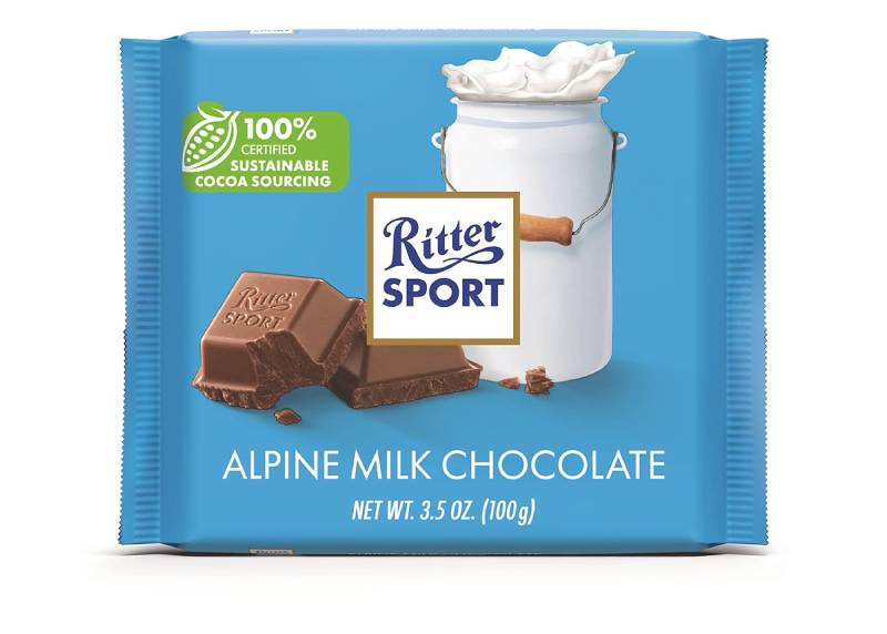 Ritter Sport Alpine Milk Chocolate