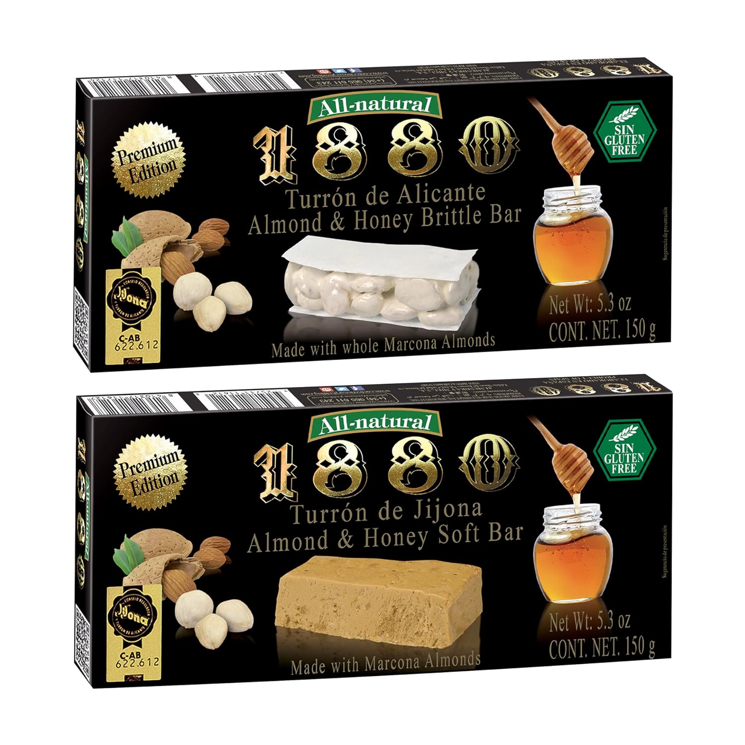 Turrón de Jijona & Turrón de Alicante
